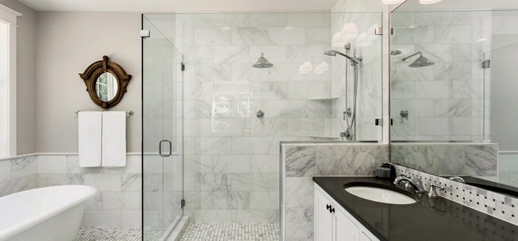 bathroom shower door installation in Camarillo
